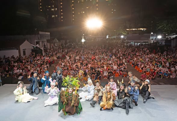 🎉✨【2025兒童歌仔戲—親子劇場匯演】✨🎉 #薪傳歌仔戲劇團《狐狸找朋友》首演完美落幕💕