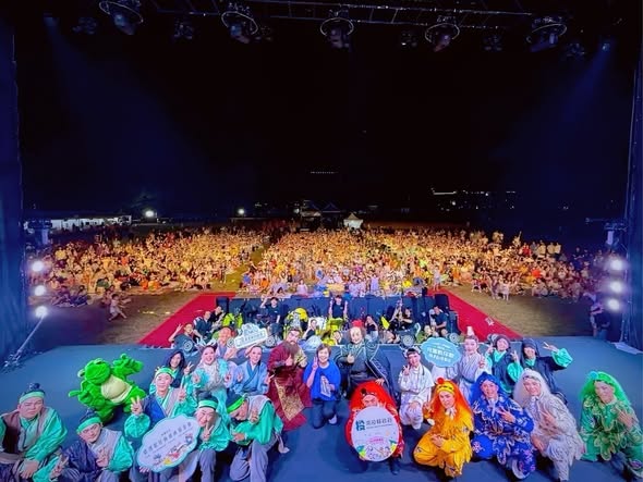 🐸呱呱呱  在南投的第一場 #兒童歌仔戲 活動順利圓滿結束啦～